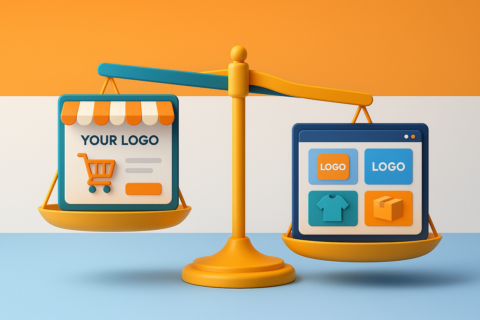 tienda online vs marketplace
