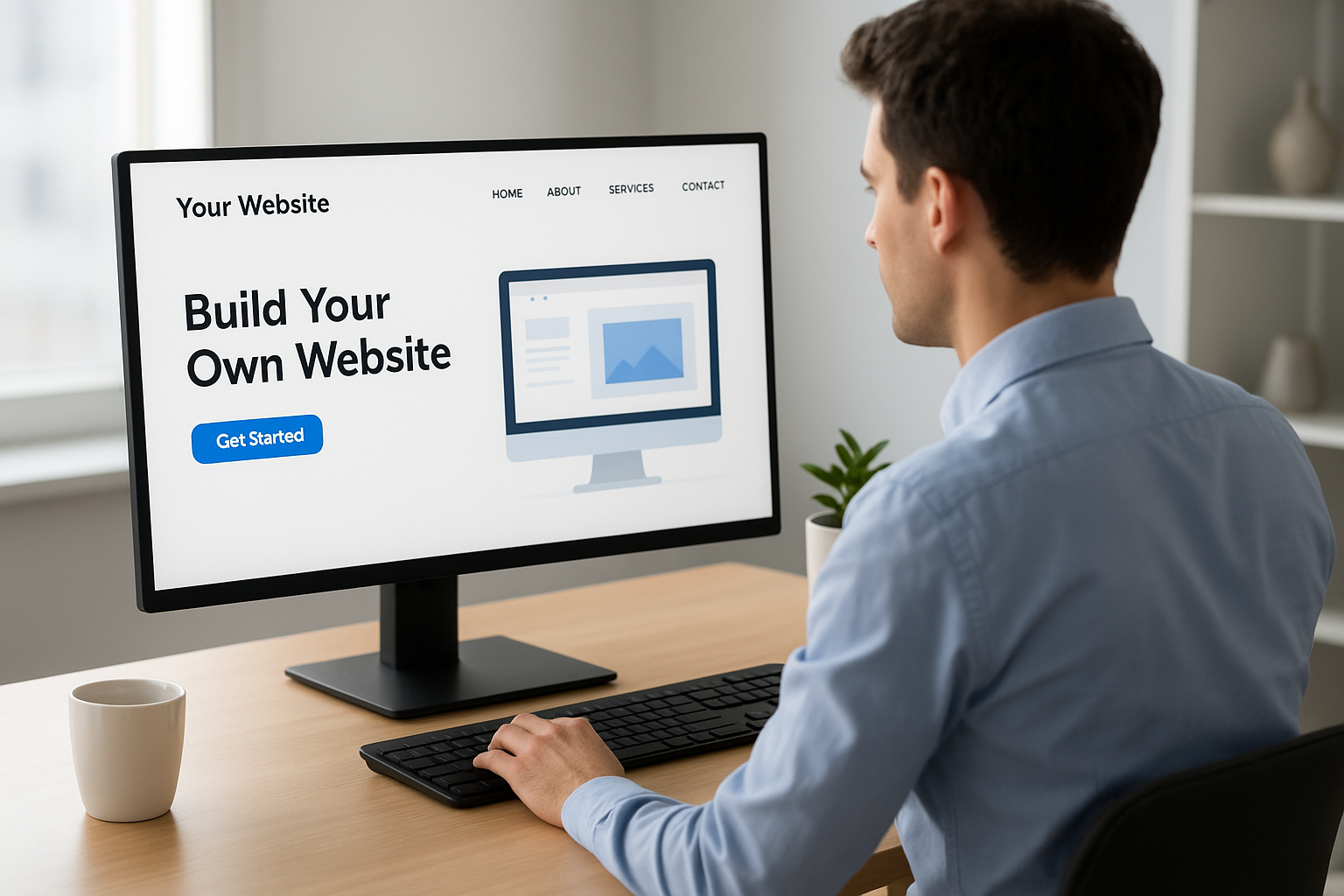 Cómo crear una web profesional sin saber programar