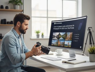 Cómo crear una página web profesional para fotógrafos en 2025