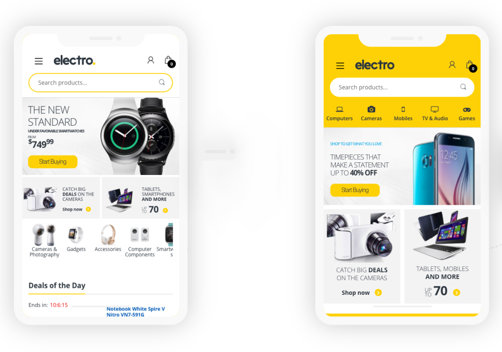 online store theme